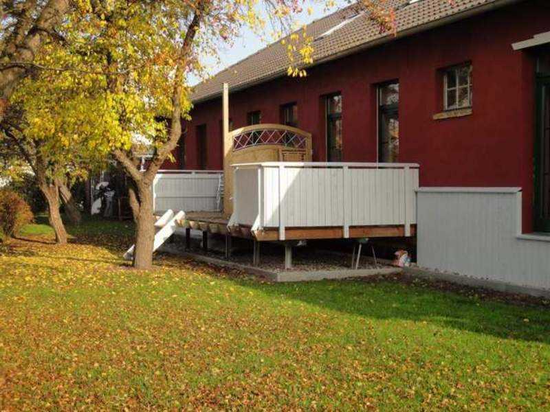 Ferienwohnungen Am Museumshafen Greifswald Exterior foto